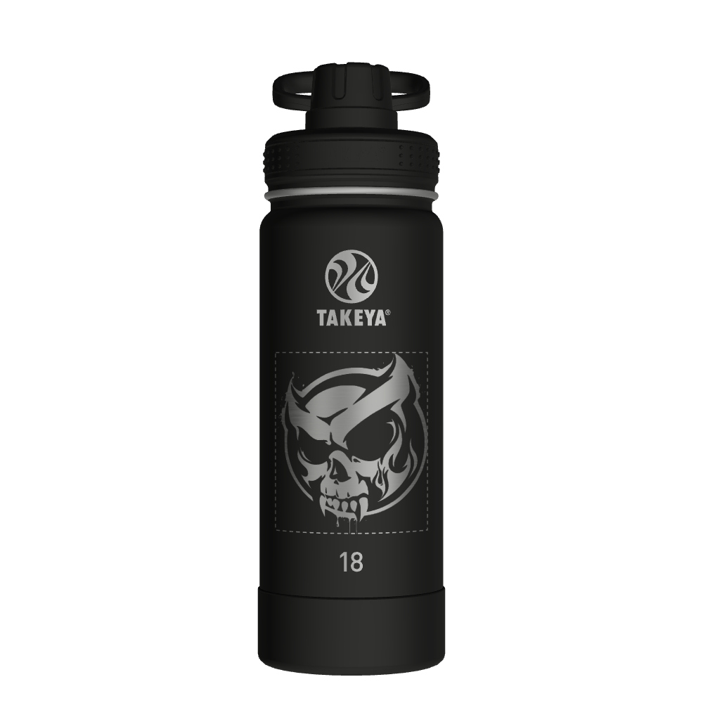 Actives Water Bottle With Spout Lid - customized