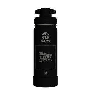 Actives Water Bottle With Spout Lid - customized