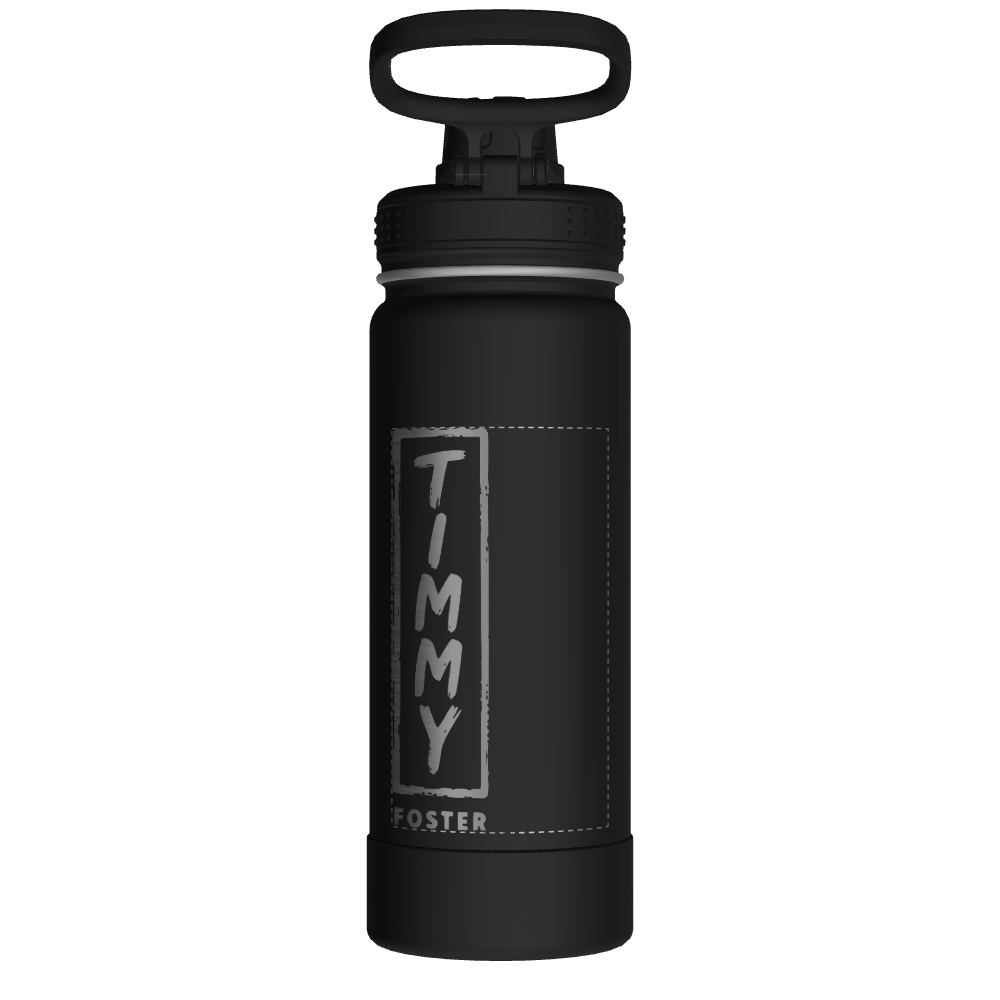 Actives Water Bottle With Spout Lid - customized
