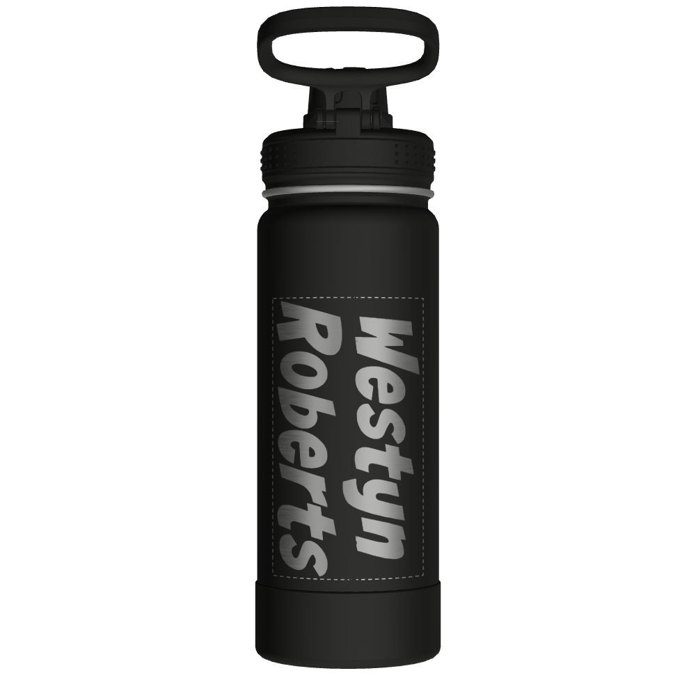 Actives Water Bottle With Spout Lid - customized - Image 2