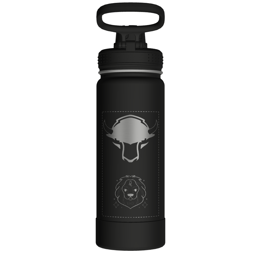Actives Water Bottle With Spout Lid - customized - Image 2