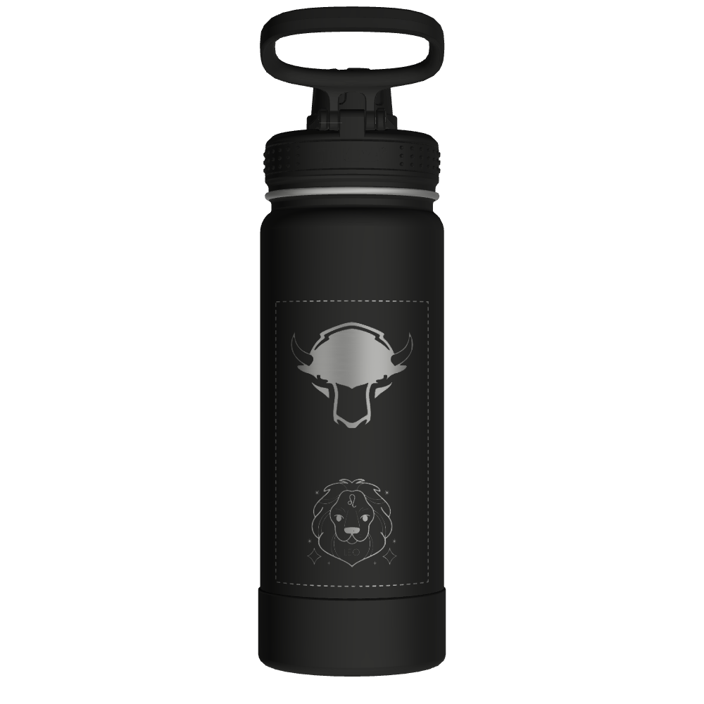Actives Water Bottle With Spout Lid - customized - Image 2