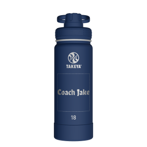 Actives Water Bottle With Spout Lid - customized