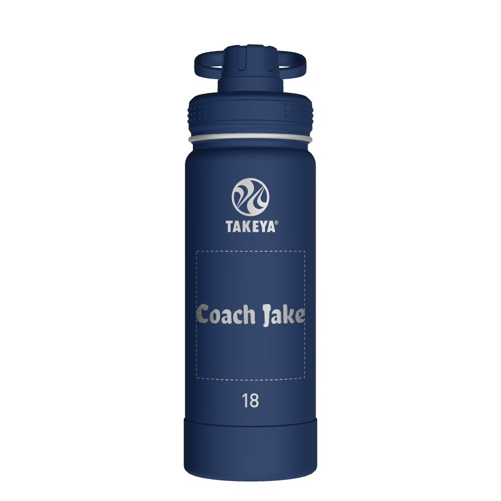 Actives Water Bottle With Spout Lid - customized