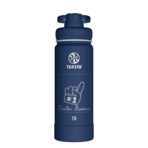 Actives Water Bottle With Spout Lid - customized