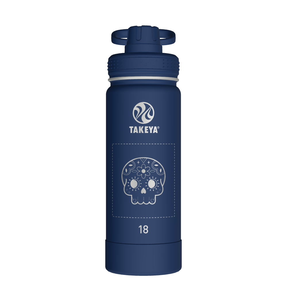 Actives Water Bottle With Spout Lid - customized