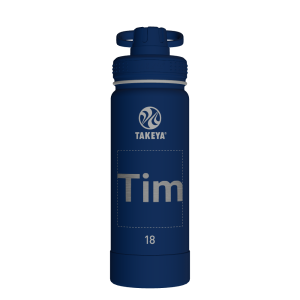 Actives Water Bottle With Spout Lid - customized