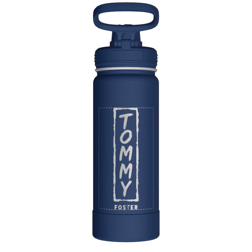 Actives Water Bottle With Spout Lid - customized