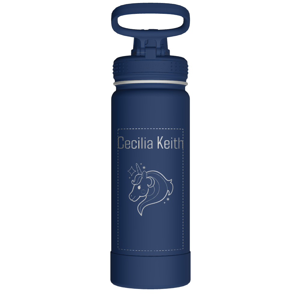 Actives Water Bottle With Spout Lid - customized