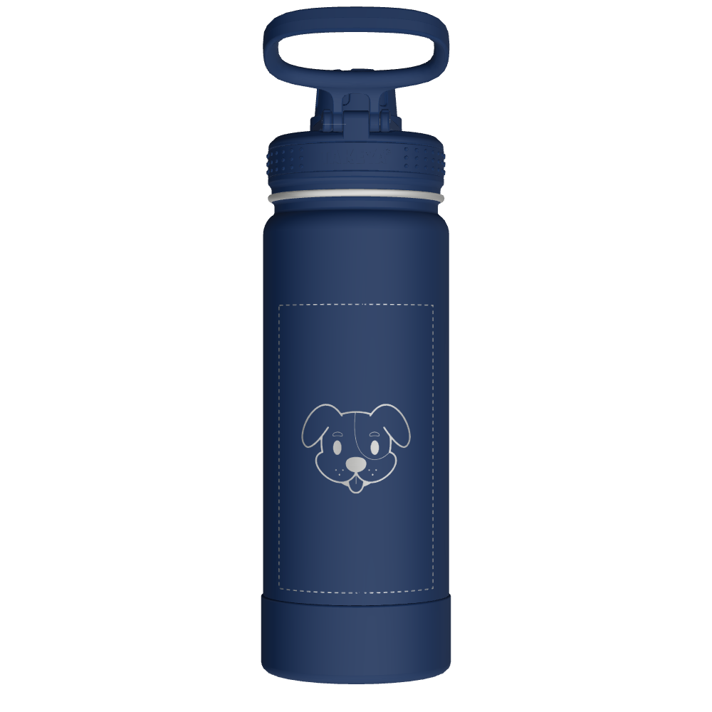 Actives Water Bottle With Spout Lid - customized - Image 2