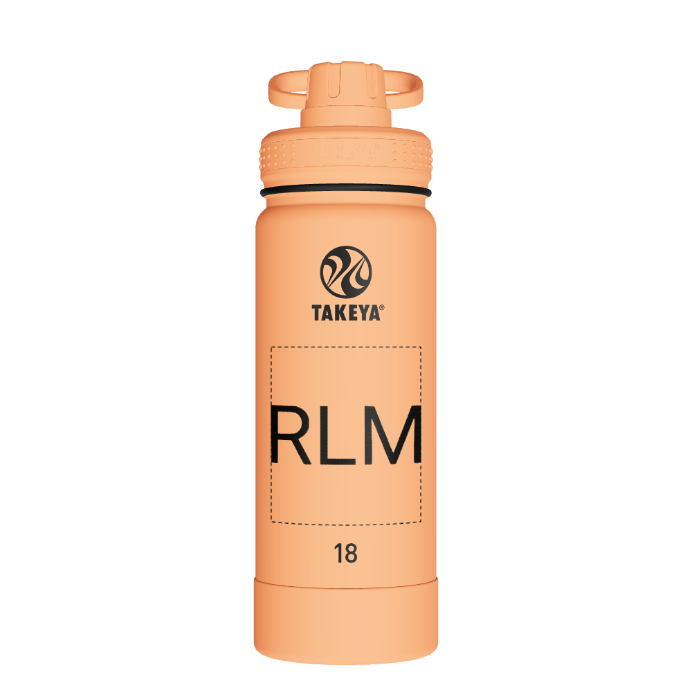 Actives Water Bottle With Spout Lid - customized