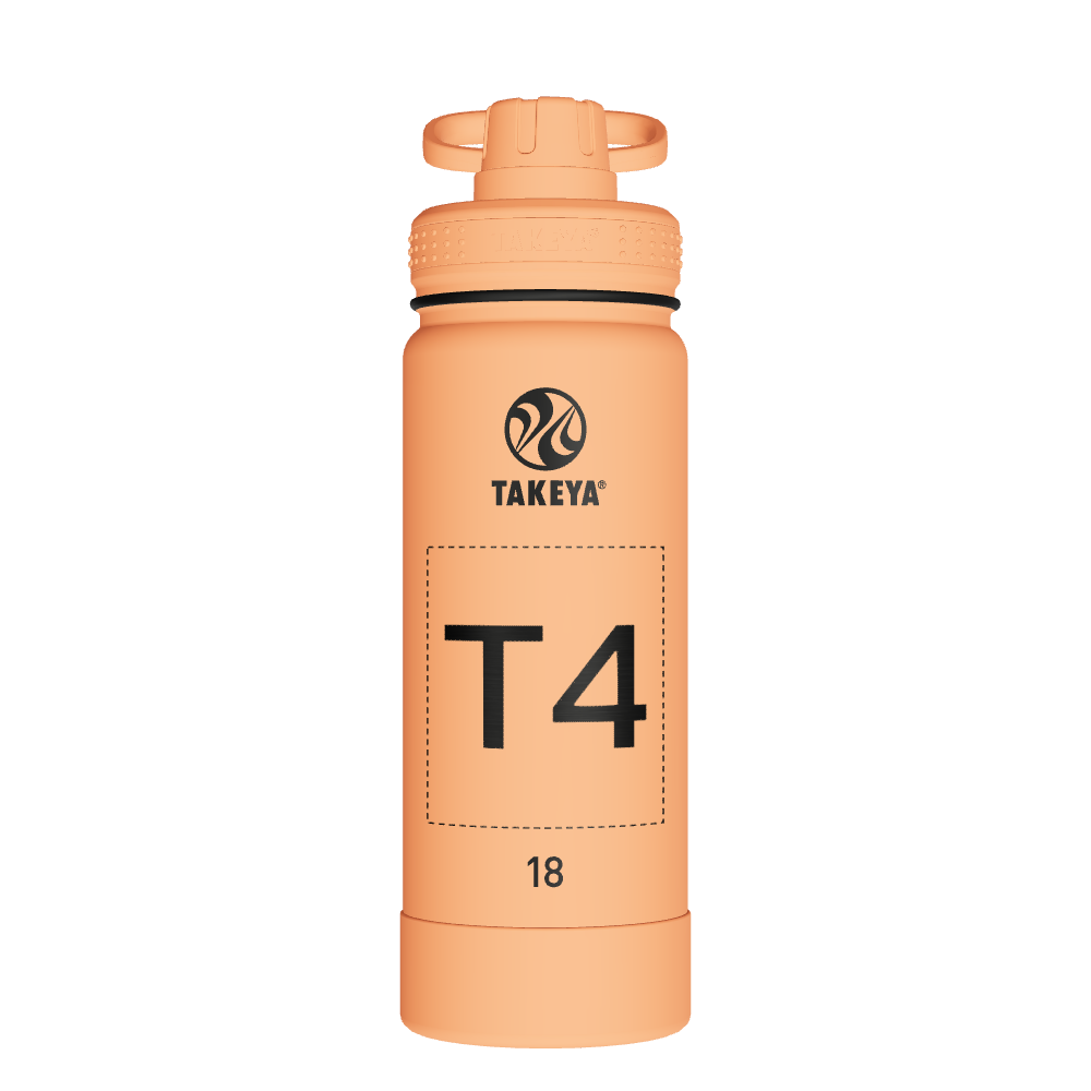 Actives Water Bottle With Spout Lid - customized