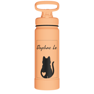 Actives Water Bottle With Spout Lid - customized