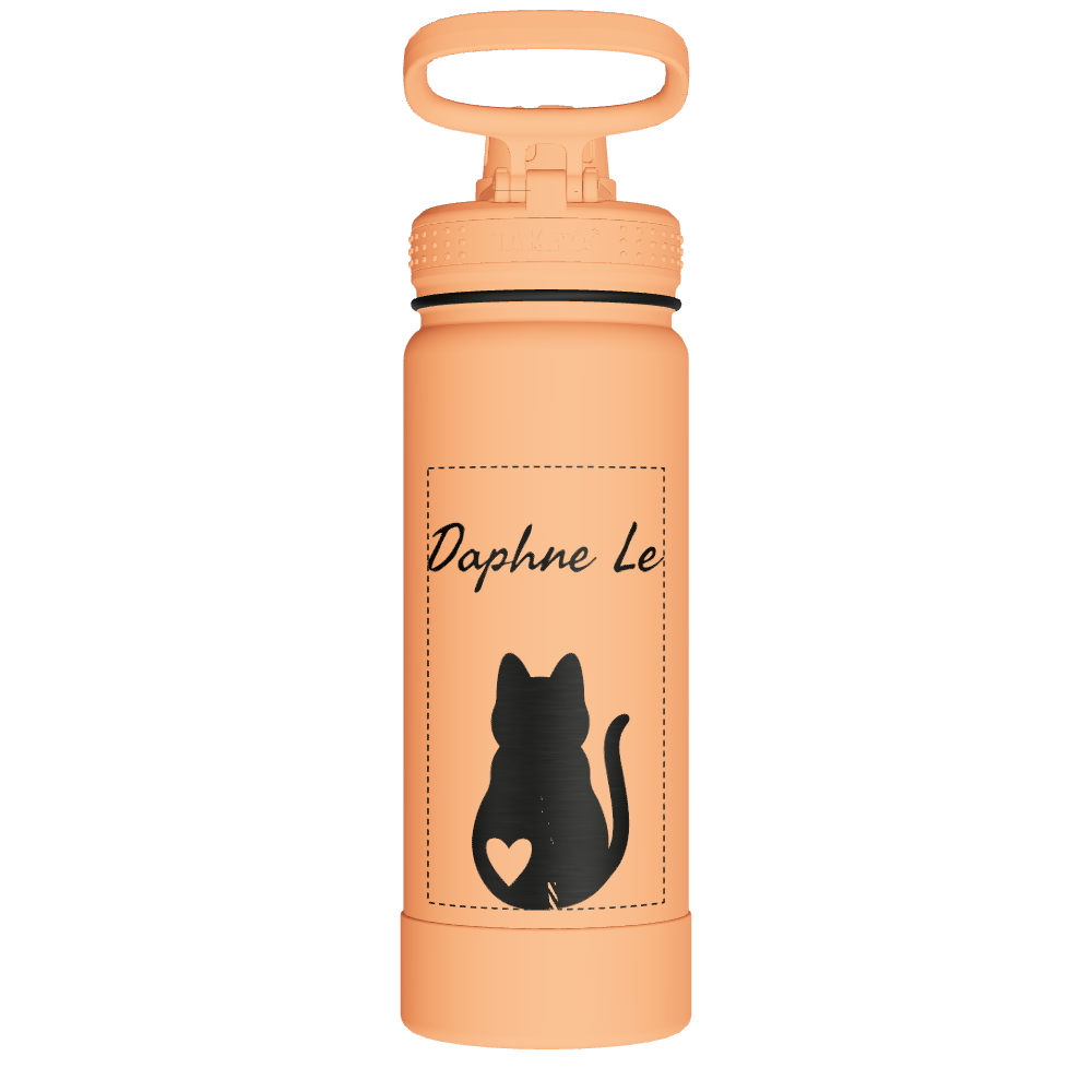 Actives Water Bottle With Spout Lid - customized