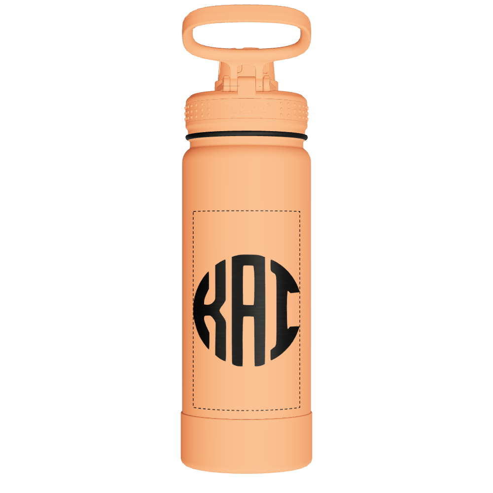 Actives Water Bottle With Spout Lid - customized - Image 2
