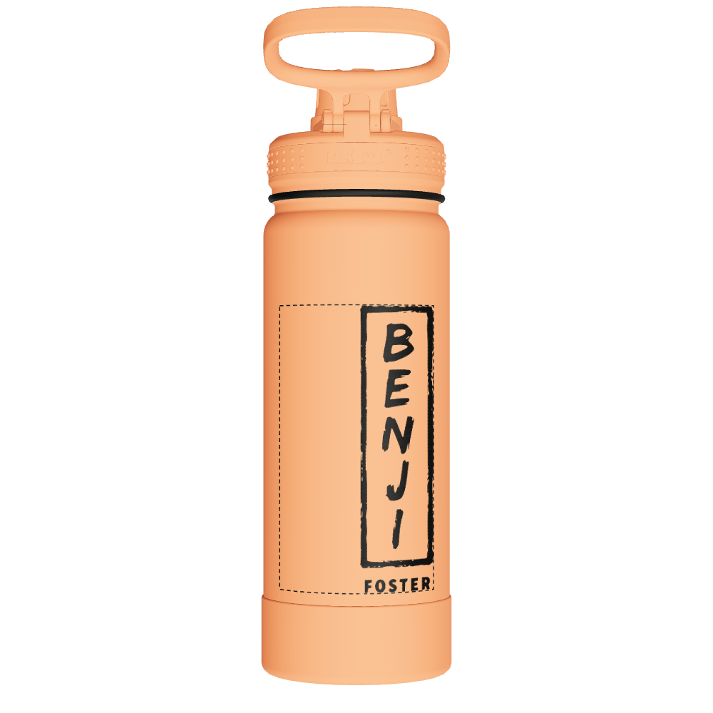 Actives Water Bottle With Spout Lid - customized