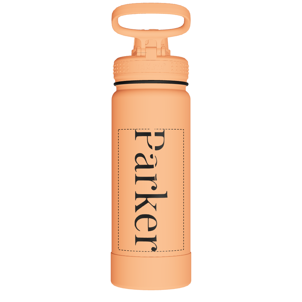 Actives Water Bottle With Spout Lid - customized