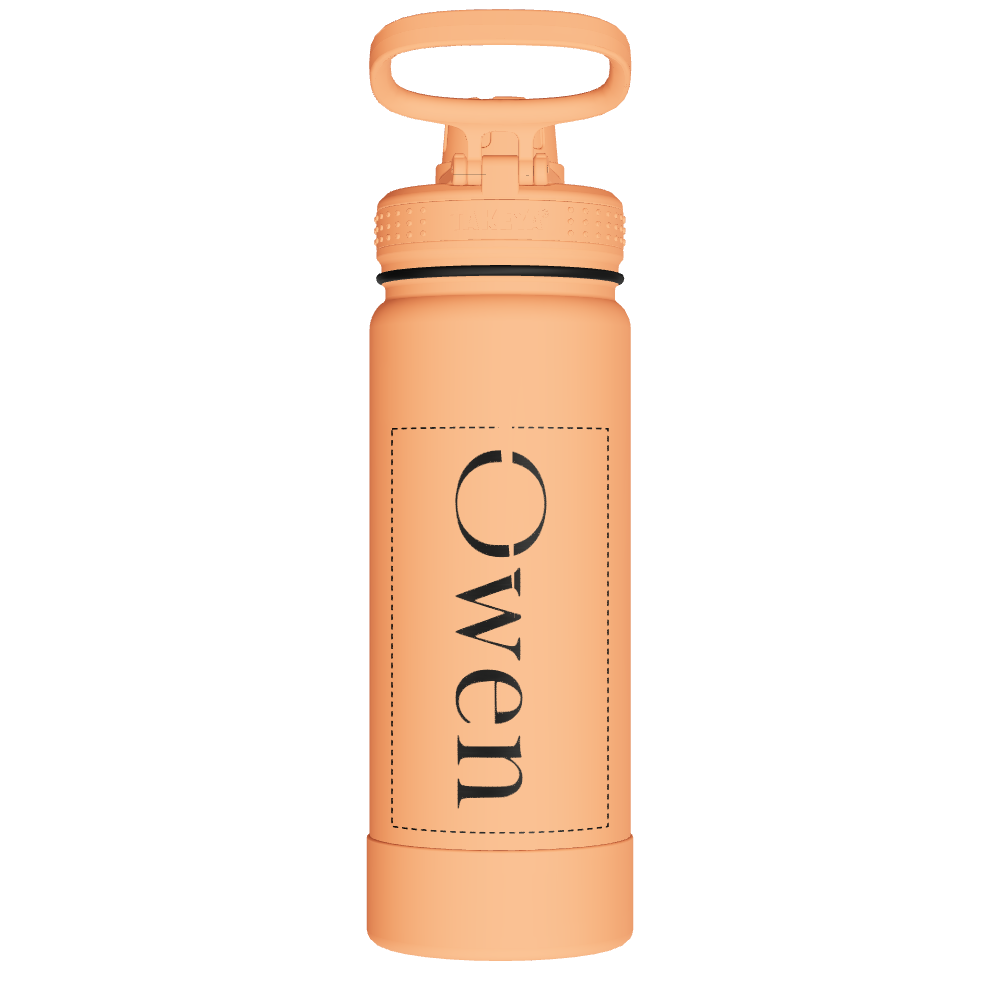 Actives Water Bottle With Spout Lid - customized