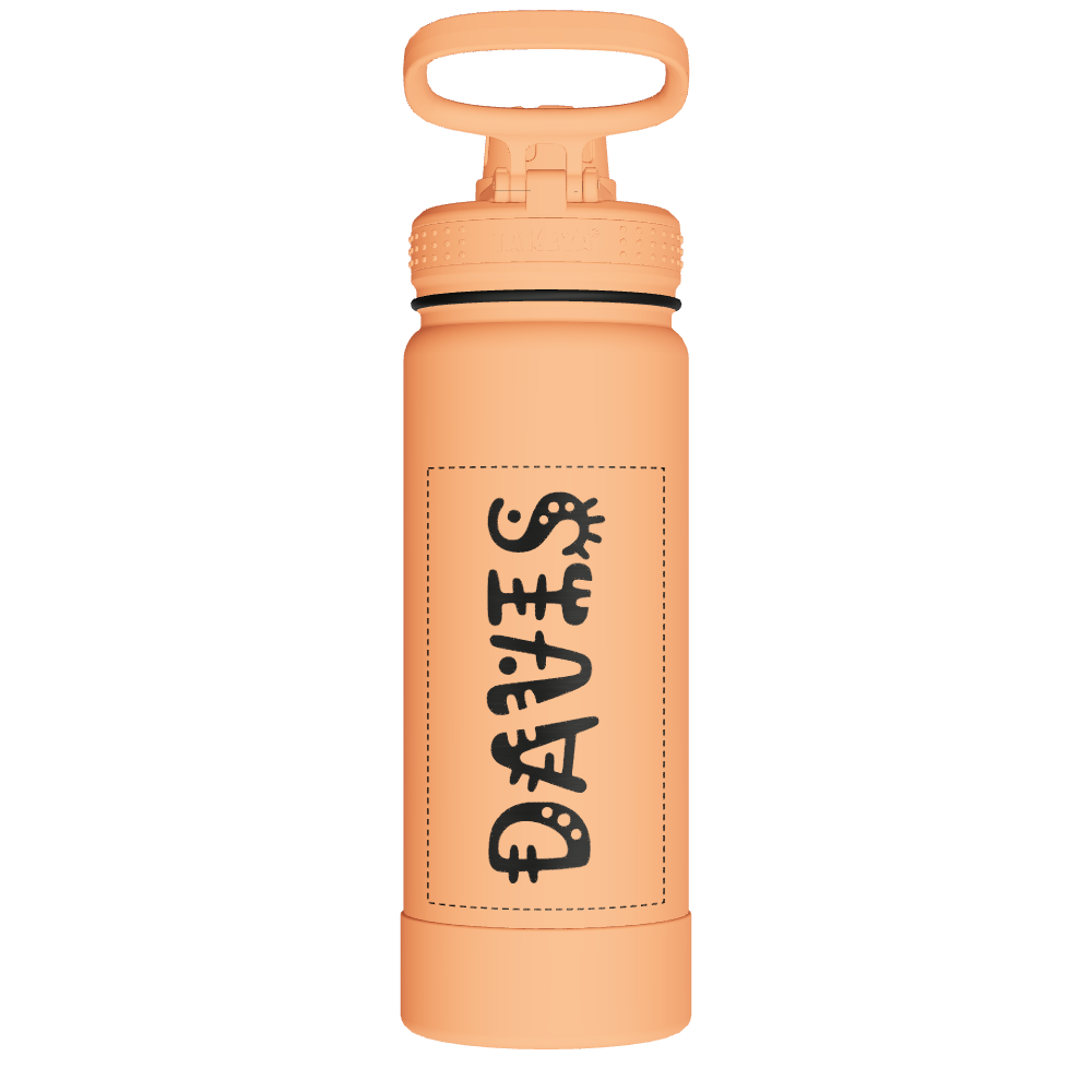 Actives Water Bottle With Spout Lid - customized - Image 2
