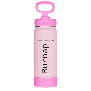 Actives Kids Glow In The Dark Water Bottle With Straw Lid - customized