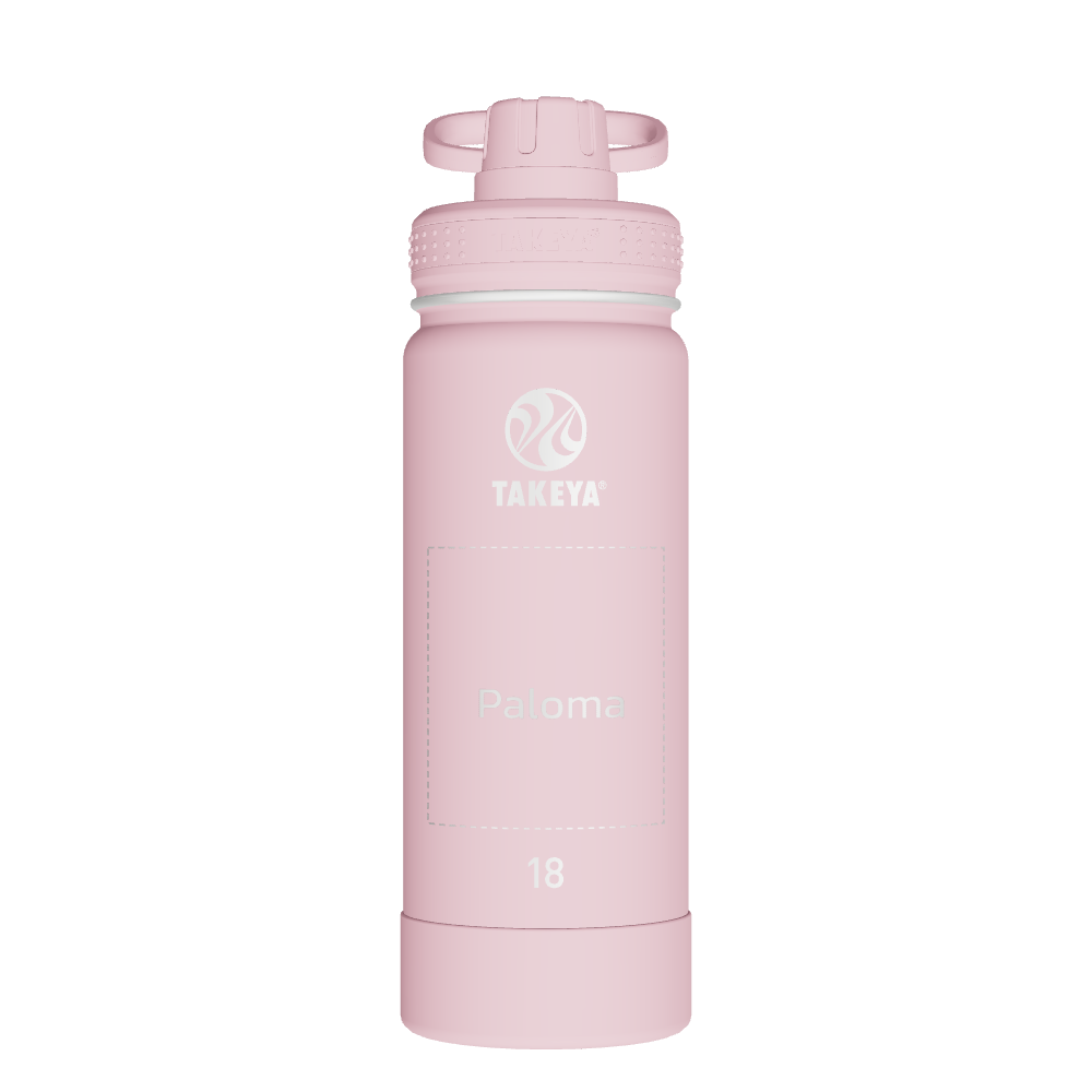 Actives Water Bottle With Spout Lid - customized
