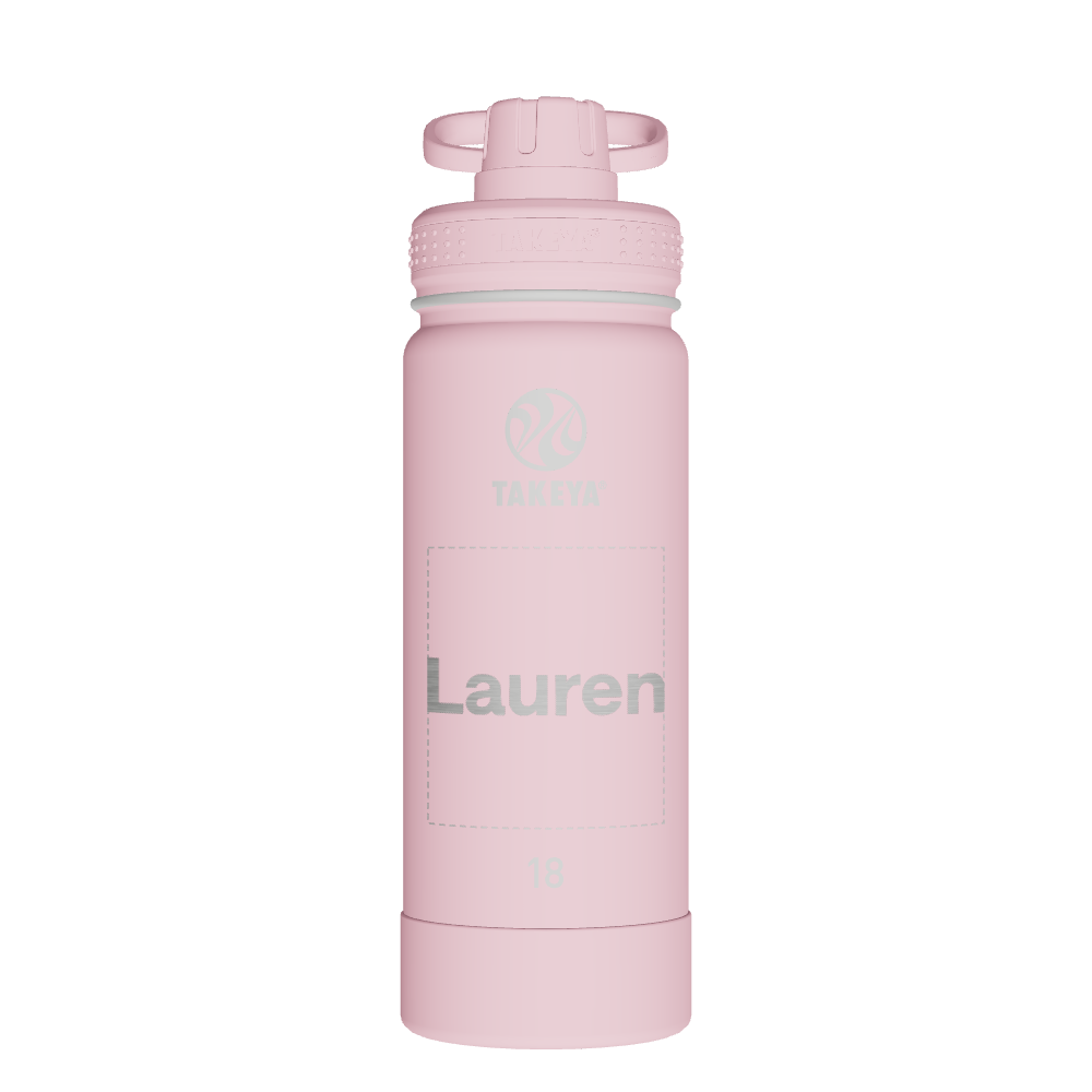 Actives Water Bottle With Spout Lid - customized