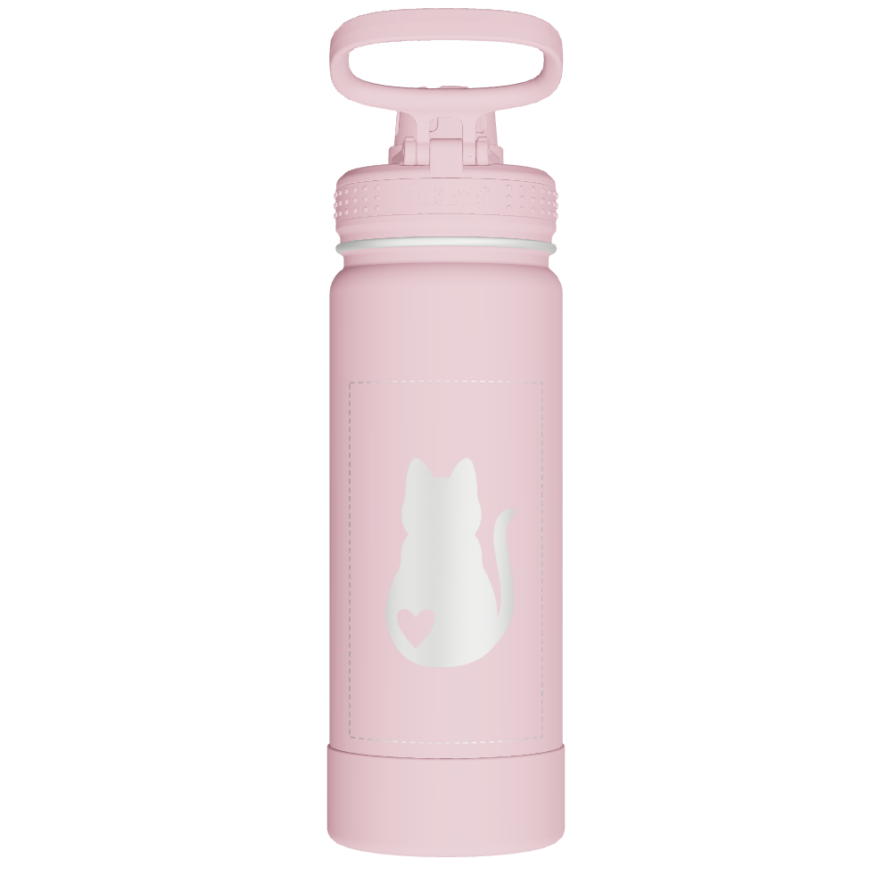 Actives Water Bottle With Spout Lid - customized - Image 2