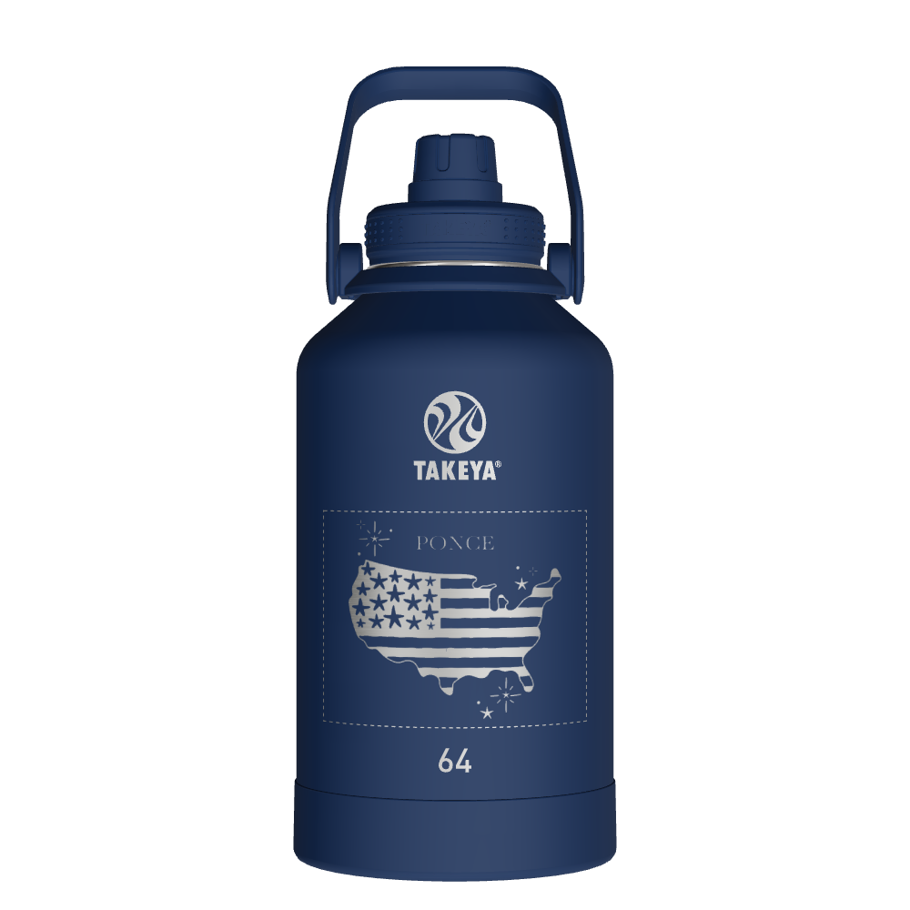 Actives Water Bottle With Spout Lid - customized