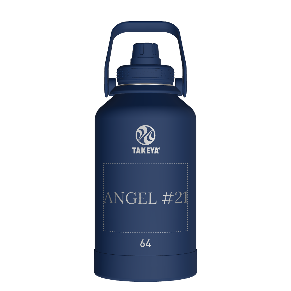 Actives Water Bottle With Spout Lid - customized
