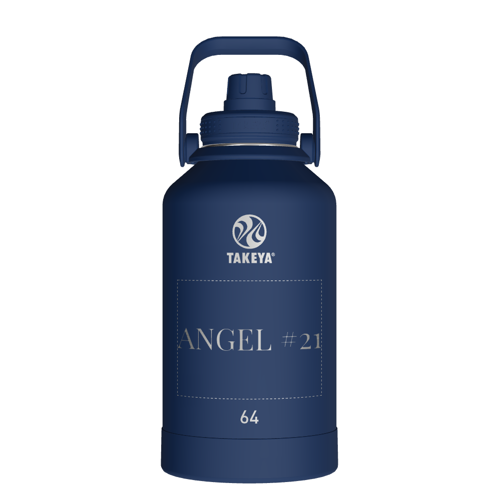 Actives Water Bottle With Spout Lid - customized