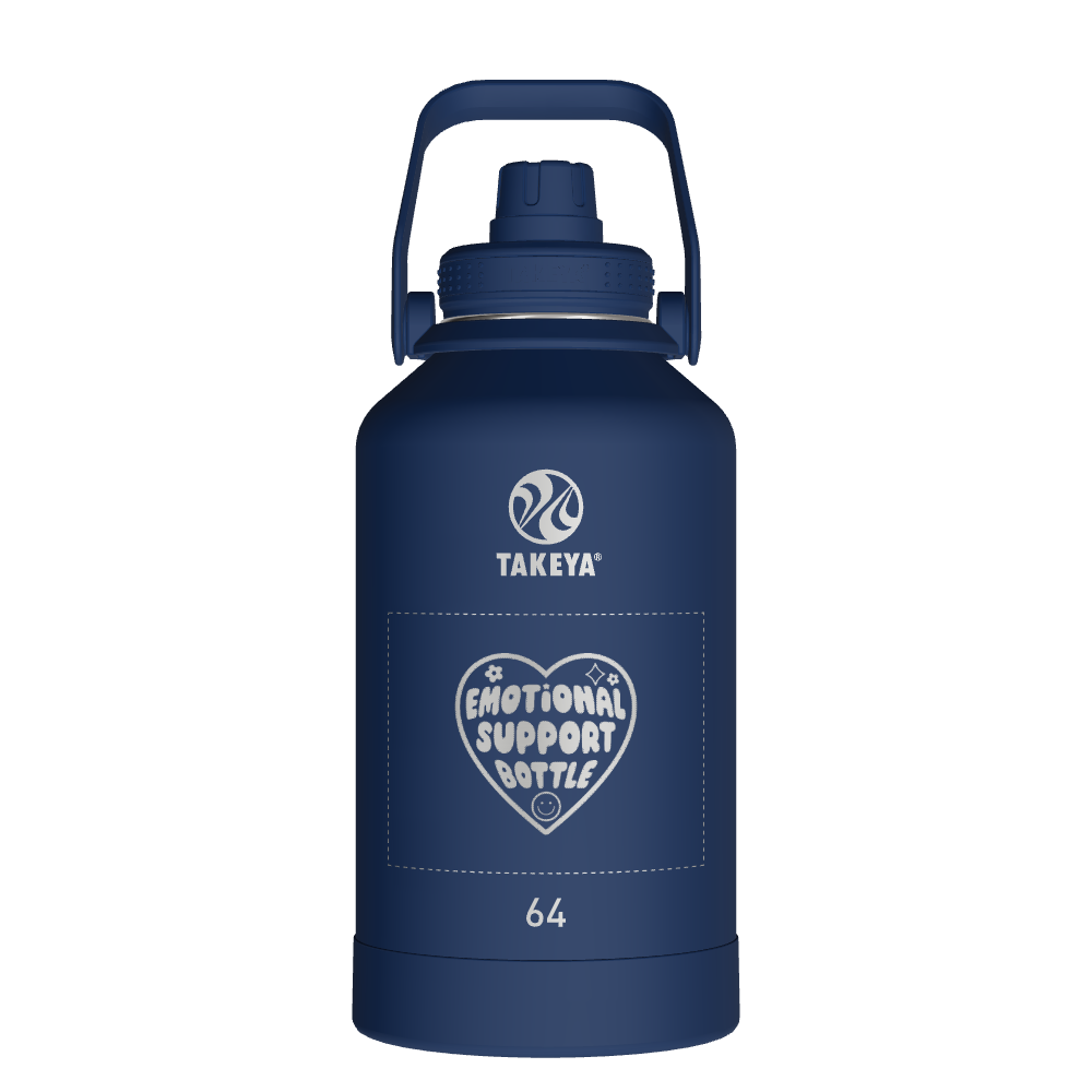 Actives Water Bottle With Spout Lid - customized