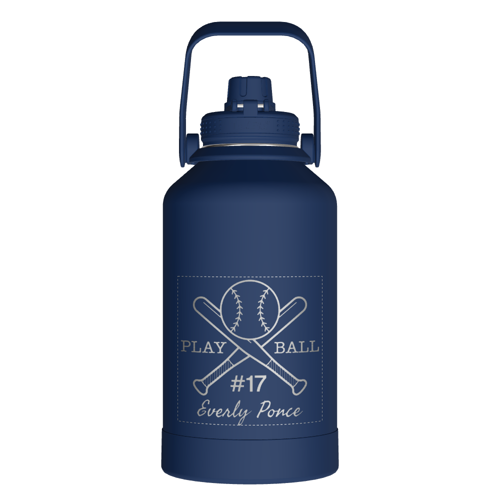 Actives Water Bottle With Spout Lid - customized - Image 2