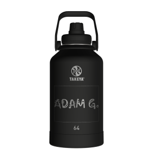 Actives Water Bottle With Spout Lid - customized