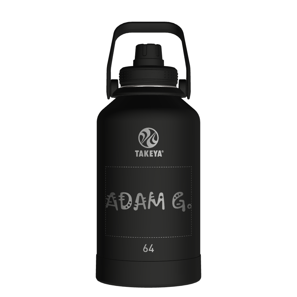 Actives Water Bottle With Spout Lid - customized