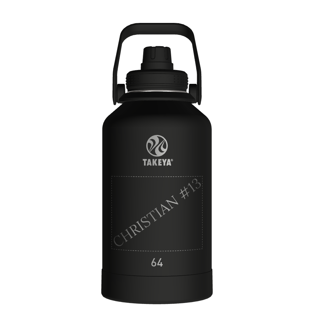 Actives Water Bottle With Spout Lid - customized
