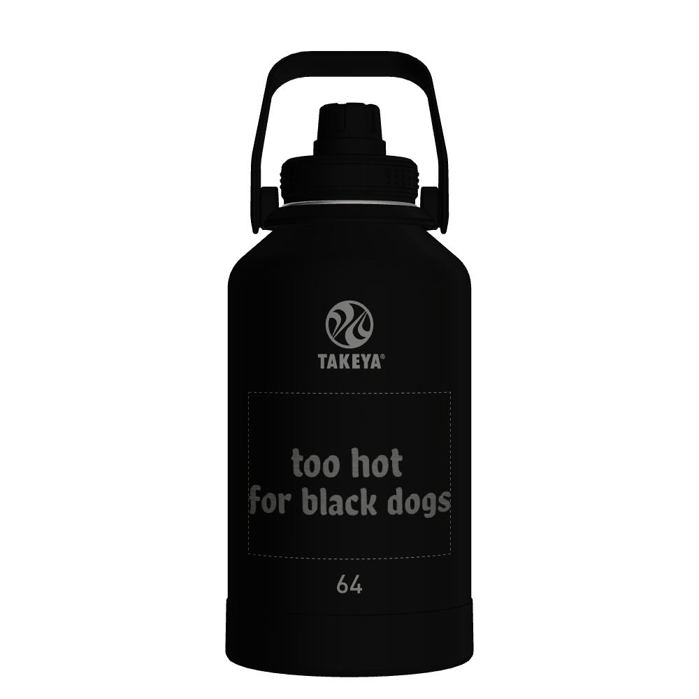 Actives Water Bottle With Spout Lid - customized