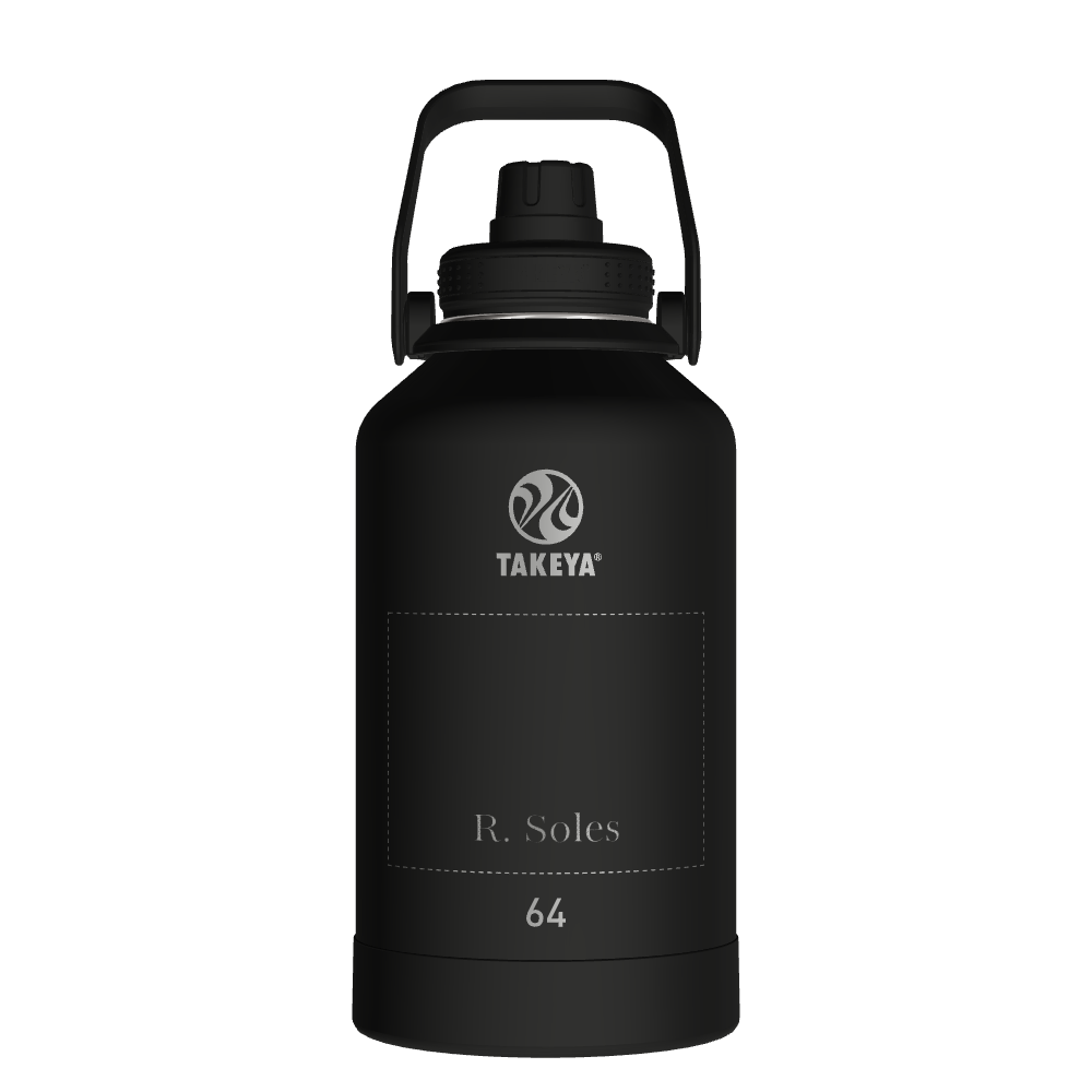 Actives Water Bottle With Spout Lid - customized