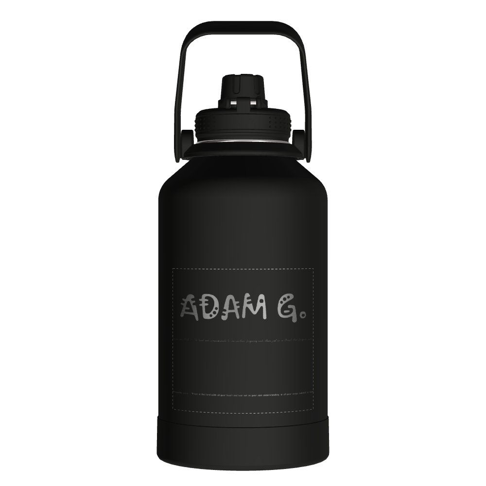 Actives Water Bottle With Spout Lid - customized - Image 2