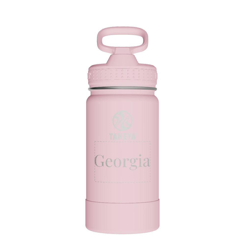 Actives Kids Water Bottle With Straw Lid - customized
