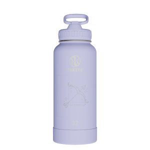 Actives Water Bottle With Straw Lid - customized