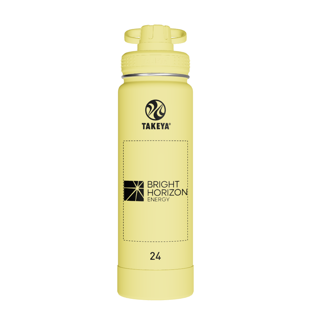 Actives Water Bottle With Spout Lid - customized
