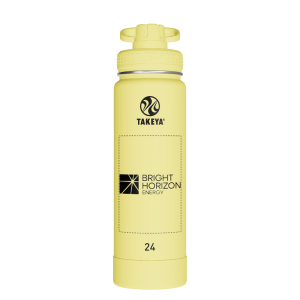 Actives Water Bottle With Spout Lid - customized