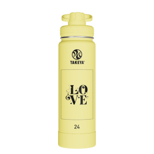 Actives Water Bottle With Spout Lid - customized
