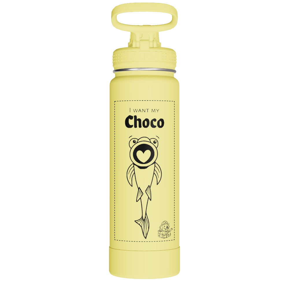 Actives Water Bottle With Spout Lid - customized