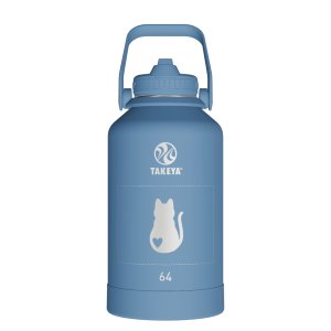 Actives Water Bottle With Straw Lid - customized