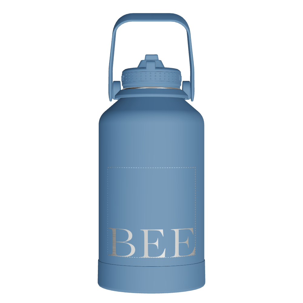 Actives Water Bottle With Straw Lid - customized