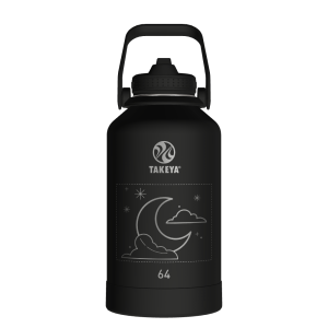 Actives Water Bottle With Straw Lid - customized