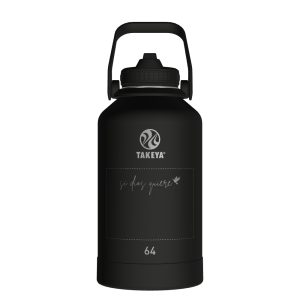 Actives Water Bottle With Straw Lid - customized