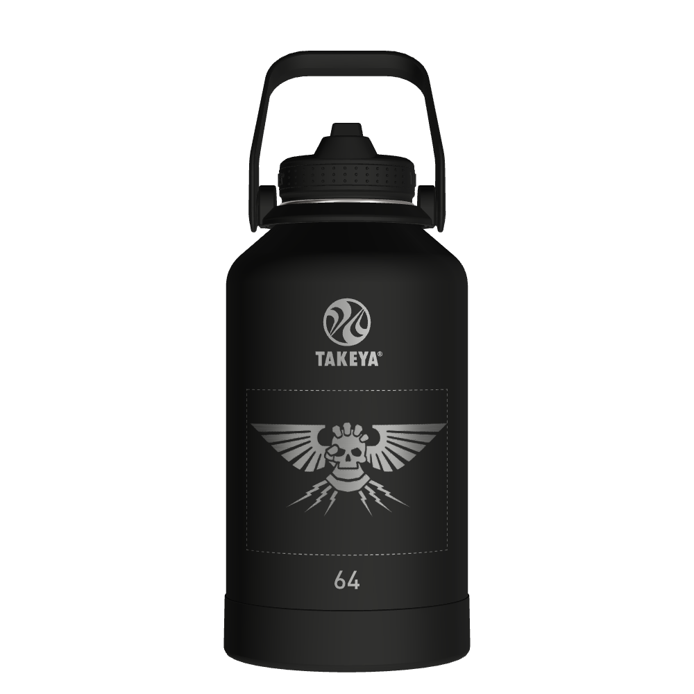 Actives Water Bottle With Straw Lid - customized