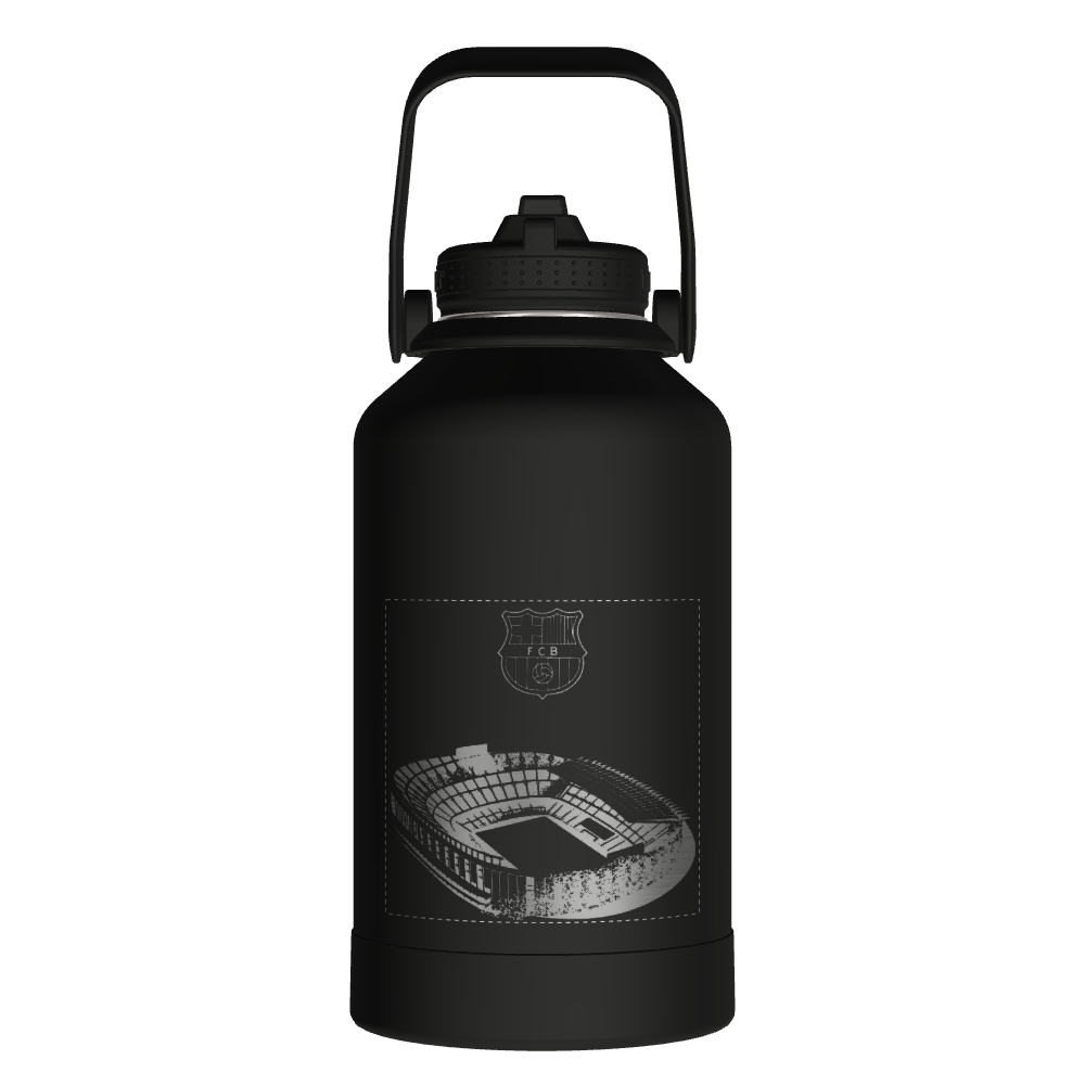 Actives Water Bottle With Straw Lid - customized - Image 2